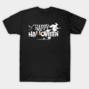 adult halloween - happy halloween T-Shirt